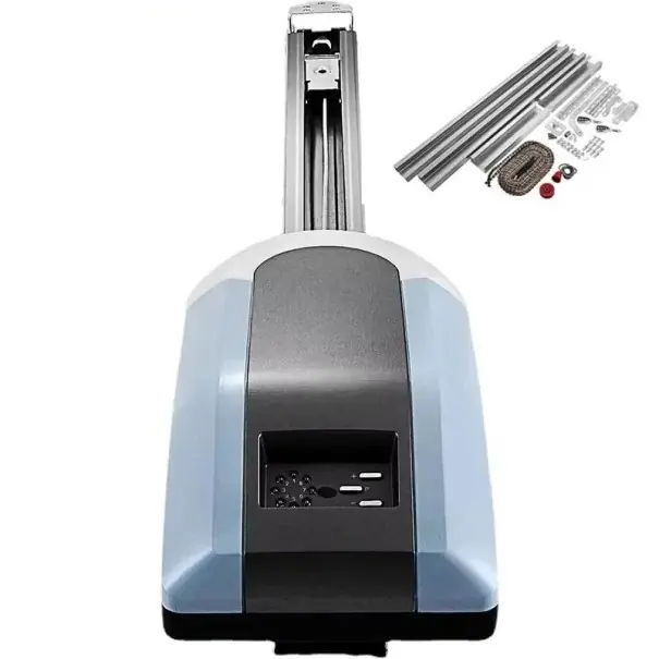 Super ofertă Pohon otvărător garaj 800 N șină 3 m AC 220V motor DC gri-albastru automat pentru porți secționale