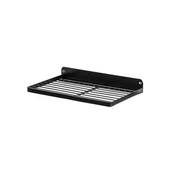 Poliță de perete din metal 41 x 20 cm pentru baterii, încărcătoare și unelte, raft de depozitare pentru organizarea eficientă în atelier și garaj Retur ușor