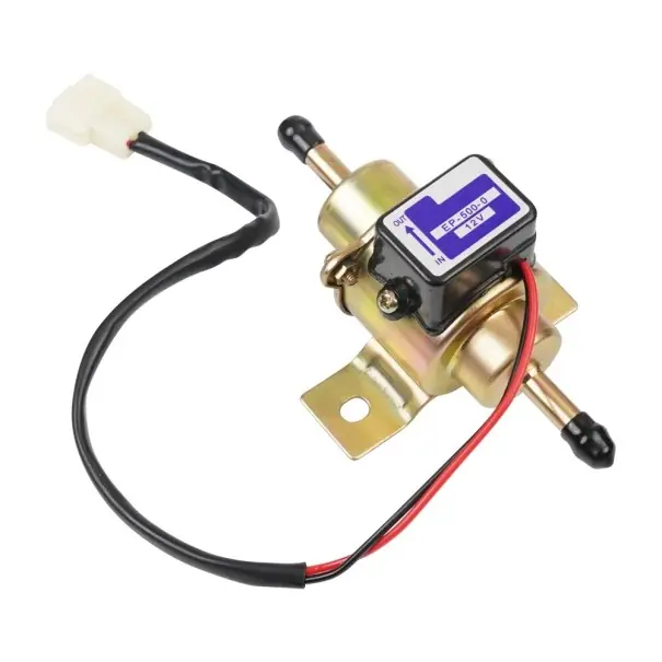 Cumpără acum Pompa de combustibil universală 12 V Pompa electrică pentru vehicule electrice Piesă de schimb Zgomot redus Funcționare fiabilă