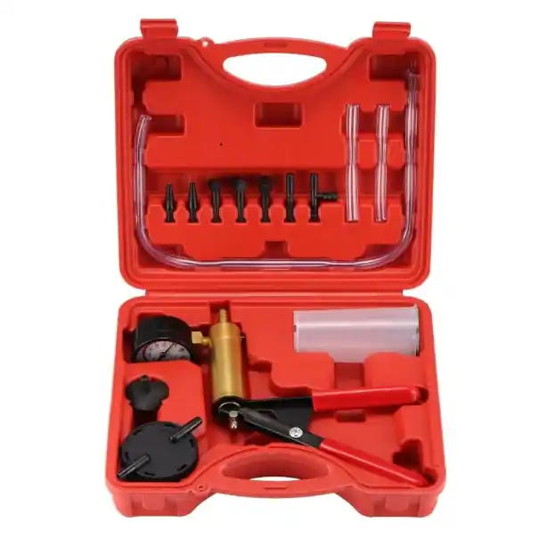 Pompa de vid pentru frânele de sângerare cu accesorii A1732 Vezi acum