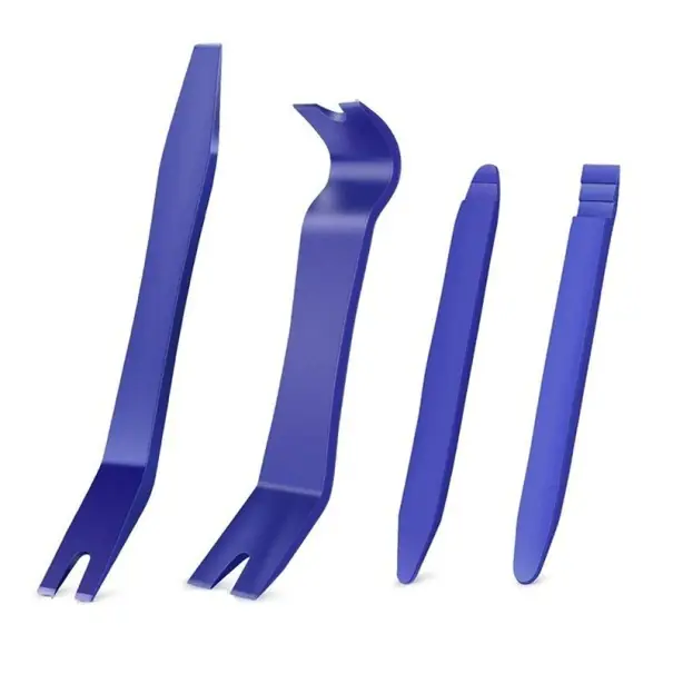 Popular Set scule auto manuale 4 buc. Scule de demontare pentru panouri din plastic Design ergonomic Scule de bord Echipament practic auto