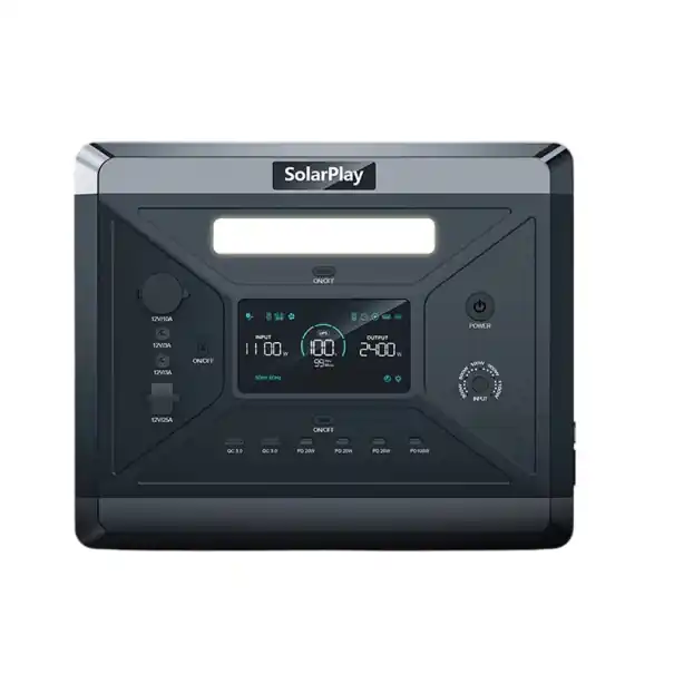Expediere rapidă Stație electrică portabilă, generator solar LiFePO4 de 2160 Wh, priză UE, peste 3500 de cicluri, încărcare rapidă, UPS, BMS, lumină LED, 4 ieșiri AC 6 ieșiri USB XT60 DC