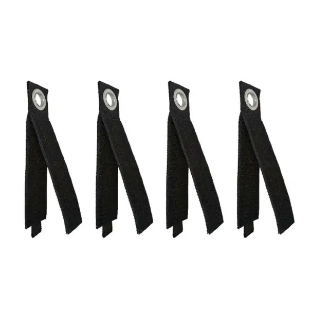 Cumpără acum Set de 4 bucăți curele cu inel metalic de 25 cm suporturi rezistente pentru cabluri, furtunuri și unelte organizator ajustabil pentru atelier și garaj