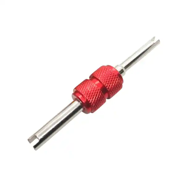 Șurubelniță universală cu două capete pentru valvele anvelopelor 7,5 cm Instrument pentru repararea camerelor și valvelor Auto Moto Bicicletă Unealtă de service Discount