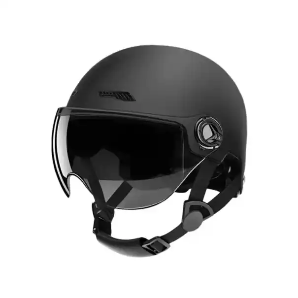 Mai ieftin Semi cască de motocicletă rabatabilă 54–62 cm Cască de protecție confortabilă pentru scuter Dimensiuni compacte 26x20x18 cm Ventilație și confort