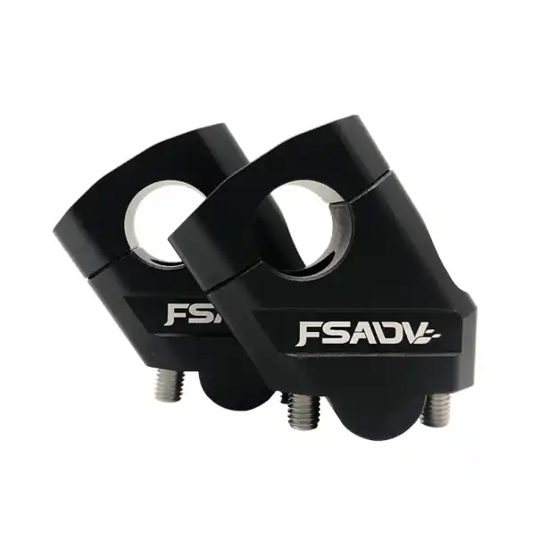 1 pereche suporturi de ghidon din aluminiu 28mm 11/8" pentru extensii de motociclete Honda BMW YAMAHA Suzuki CNC din aliaj de aluminiu Mai ieftin