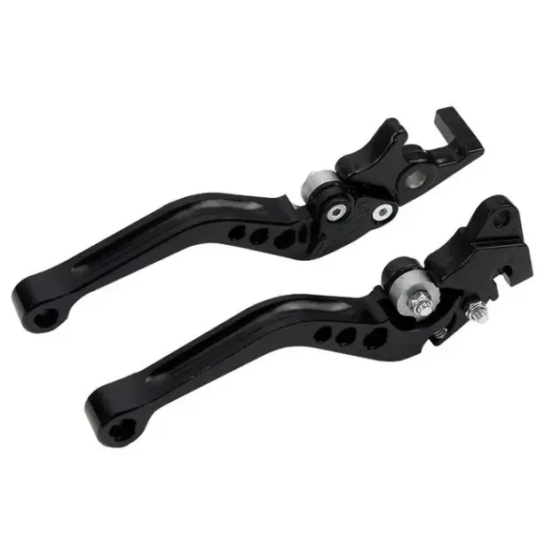 Pâr de păci CNC din aluminiu pentru frână și ambreiaj pentru motocicletă cu ghidon de 22 mm Varianta universală de culoare Păci din aluminiu rezistente pentru modificări Reducere