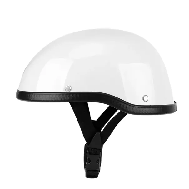 Cumpărături sigure Semi-cască de motocicletă retro 26 x 15 x 12 cm Cască de scuter deschisă vintage Cască cu design ABS pentru bărbați și femei, călărie de vară