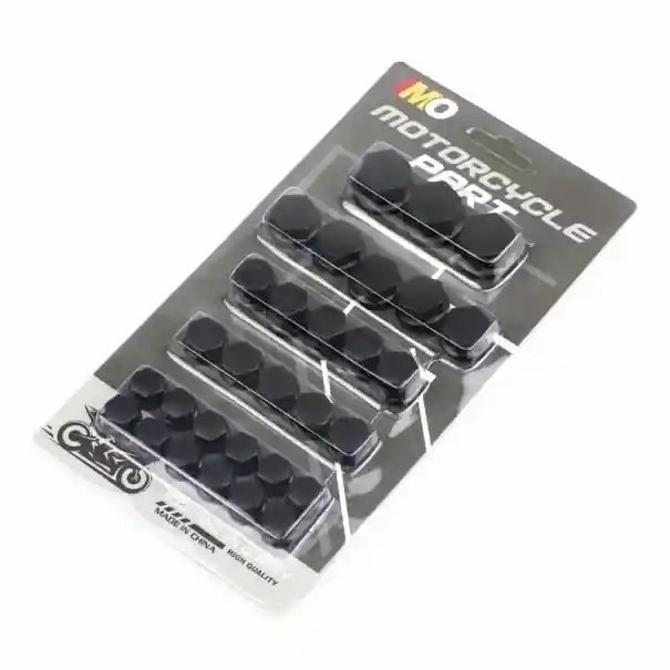 30 buc capace colorate pentru piulițe de motocicletă 1,4/1,2/1/0,8 cm capace decorative pentru protecție șuruburi accesorii de tuning pentru modificarea roților Ofertă specială