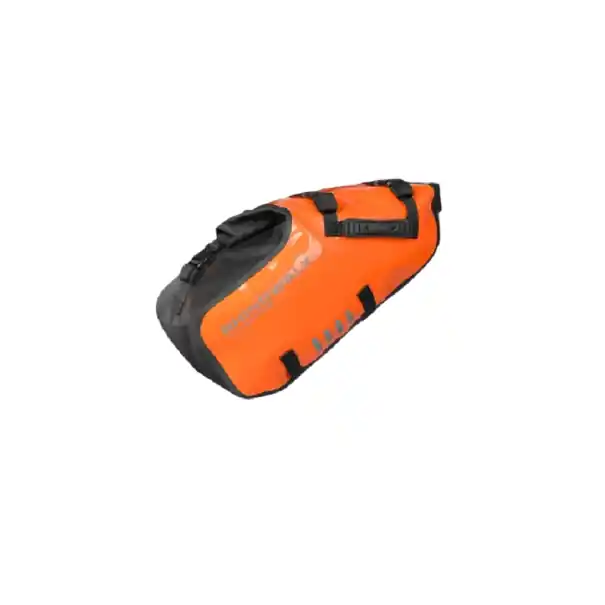 Plată sigură Borsete laterale pentru motocicletă impermeabile 2 buc 18 l 37 × 11 × 21 cm poliester portocalie geantă universală pentru șa pentru călătorii