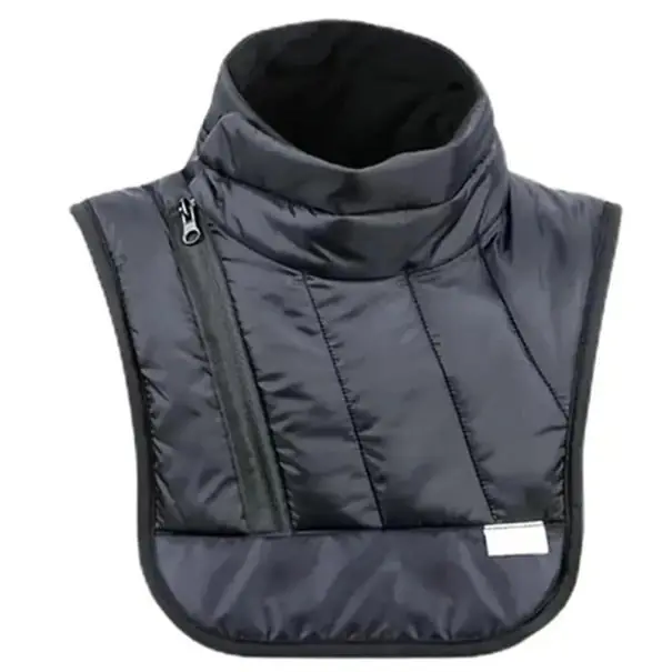 Reducere Căciulă de motocicletă de iarnă 22 x 36 x 8 cm Căciulă caldă din bumbac rezistentă la vânt pentru motocicletă gri închis protecție pentru gât