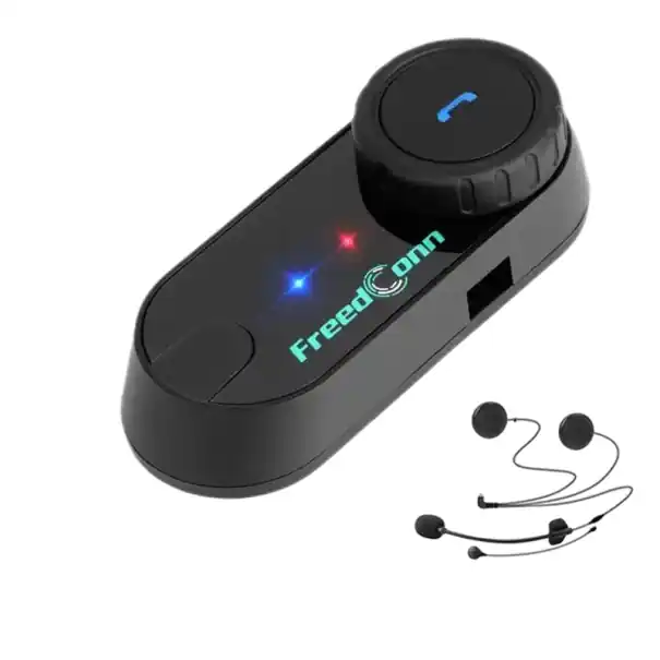 Cască Bluetooth FreedConn T-com VB pentru 6 persoane, anduranță, muzică, partajare, microfon, reducere zgomot, utilizare universală Calitate înaltă