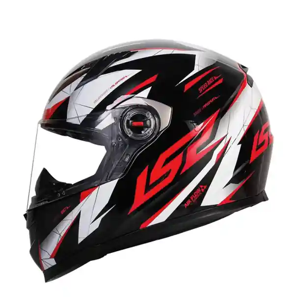 Cască de motocicletă rabatabilă din ABS Cască neagră cu imprimeu roșu și alb Cască de motocicletă de siguranță cu vizor rabatabil Reducere extra