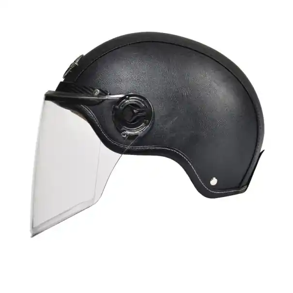 Livrare gratuită Cască de motocicletă retro rabatabilă de vară 55-62 cm Cască de motocicletă vintage din ABS Cască de protecție deschisă cu parasolar
