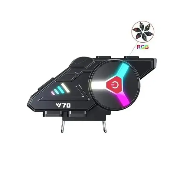 Cumpărături sigure Căști Bluetooth Y70 cu iluminare RGB pentru căști, Bluetooth 5.3, IPX6, sunet HD, suport pentru asistență vocală