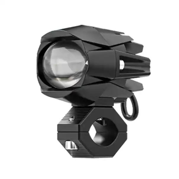 Livrare gratuită Far LED pentru motocicletă, lumină albă caldă și rece, spot pentru motocicletă, 2 tipuri de suporturi, accesorii de montare