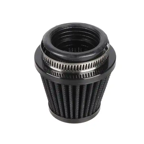 Chilipir Filtru de aer pentru motocicletă cu tub de 45 mm Înălțime 8 cm Filtru sportiv universal pentru admisia motorului Scuter ATV Quad Piesă de schimb