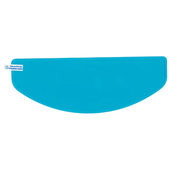 Folie transparentă pentru cască 25x9 cm, autocolant de protecție împotriva ploii, accesorii pentru motociclete, folie de siguranță unisex, durabilă și de lungă durată Chilipir