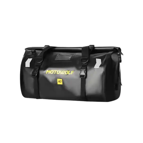 Geantă de motocicletă impermeabilă 40L IP68 52x43x26cm, geantă de șa cu role, geantă uscată de călătorie, geantă de exterior pentru motocicletă, rucsac Reduceri