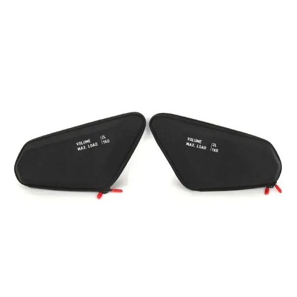 Ieftin Geantă laterală de motocicletă impermeabilă 2 l 33 × 20 cm neagră geantă portabilă pentru motocicletă bagaje laterale compacte