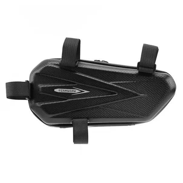 Geantă motocicletă triunghi solid stânga 265x120x70mm geantă laterală impermeabilă pentru biciclete electrice, geantă multifuncțională suspendată, material EVA PU Reduceri