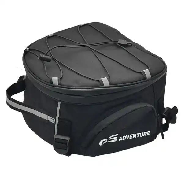 Calitate înaltă Geantă spate pentru motocicletă 30×25×14 cm, portbagaj Adventure, pentru motociclete BMW, suprafață teflonată, rezistentă la abraziune și umezeală