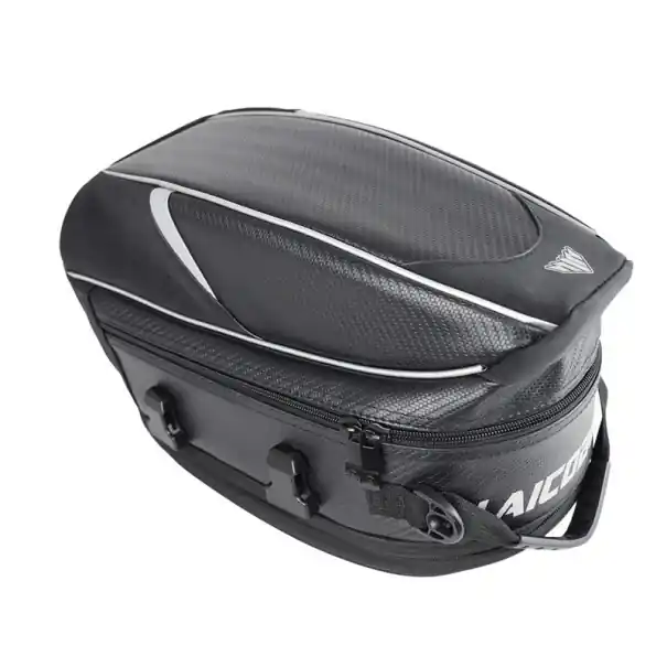 Preț promoțional Geantă universală pentru șa spate pentru motocicletă, impermeabilă, 37x20x23 cm, pentru motocicletă, cu capacitate mare, pentru călătorii, bagaje