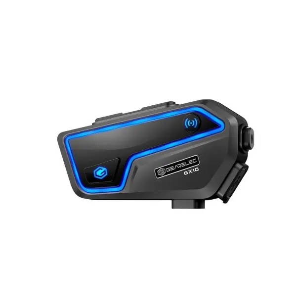 Cel mai vândut GEARELEC GX10 Bluetooth 5.2 IP67 10 Călăreți 2000m Sunet HIFI Radio FM DSP CVC Reducere Zgomot 1500mAh Partajare Muzică