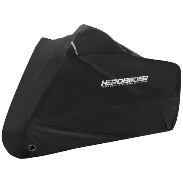 Husă Motocicletă Impermeabilă din Poliester 160-180 cm Prelata de protecție în aer liber împotriva prafului de ploaie UV pentru parcare și călătorii Retur gratuit