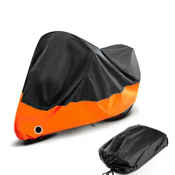 Husă pentru motociclete impermeabilă, rezistentă la praf 230 x 90 x 125 cm Husă de protecție exterioară pentru motociclete Prelata de călătorie împotriva ploii și a soarelui Noutate