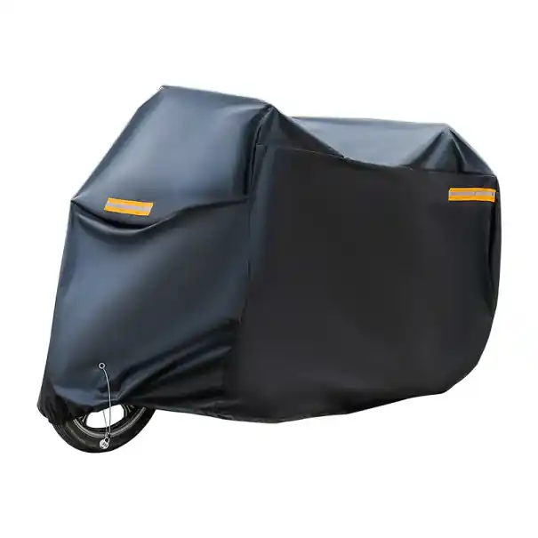 Husa pentru motociclete impermeabila, rezistenta la praf 265 x 105 x 125 cm Prelata de protectie pentru motociclete pentru exterior Protectie solara UV Preferatul clienților