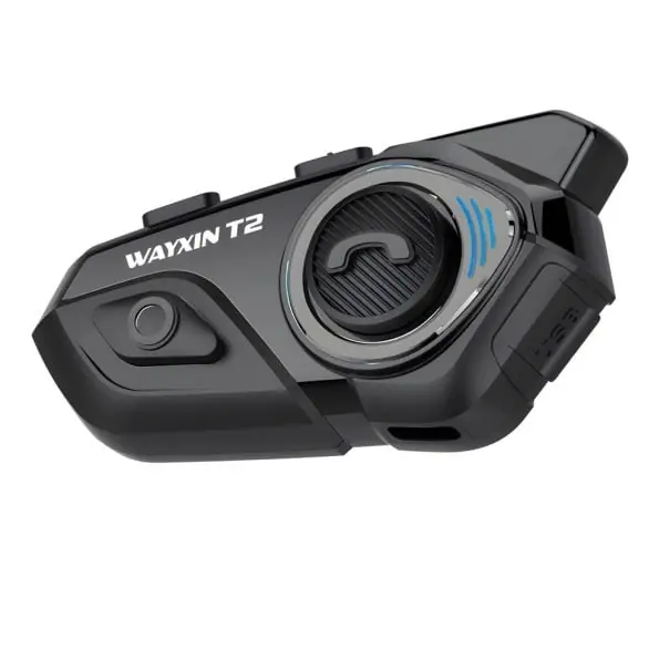 Premium Interfon Bluetooth cu microfon discret Qualcomm BT 5.0 30 m Reducere zgomot IP67 ENC2.0 DSP CVC8.0 Sunet Siri HIFI Durată de viață a bateriei de 15 ore