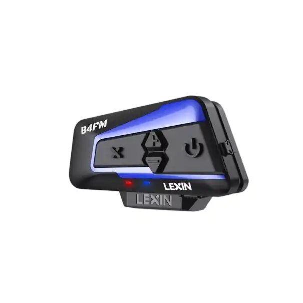 Ofertă exclusivă Interfon Bluetooth Lexin B4FM-X pentru 10 persoane, 2000 m, DSP CVC, reducere a zgomotului, IP67, radio FM, 800mAh, tip C, control vocal al muzicii