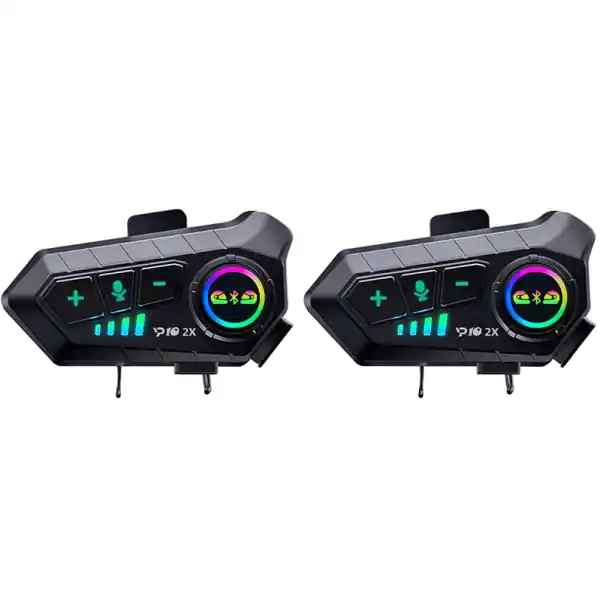 Interfon Bluetooth pentru cască, 2 buc., handsfree pentru motocicletă, căști wireless pentru cască de motocicletă, impermeabile Cumpără acum
