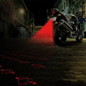 Ofertă limitată Lumină LED spate cu imagini pe o motocicletă