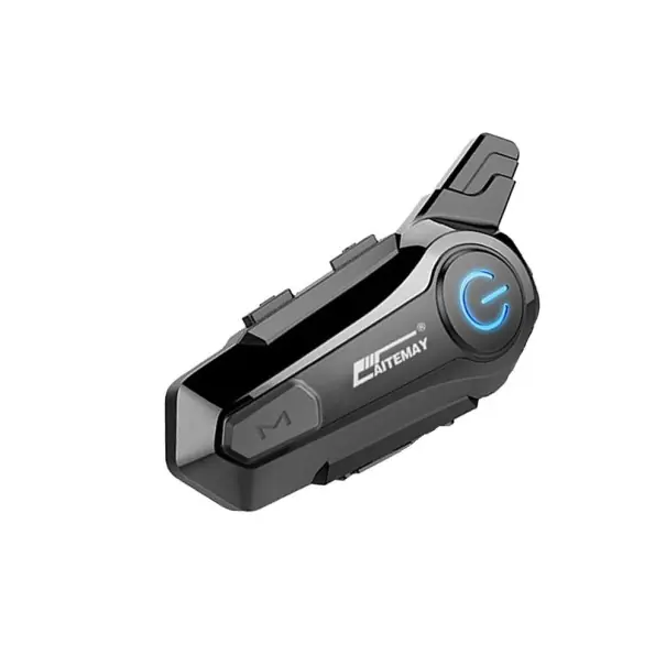 Retur gratuit Interfon pentru motocicletă X1 cu microfon fix Bluetooth 5.0, rezistență IPX6, control vocal 17 ore, pentru căști deschise și retro