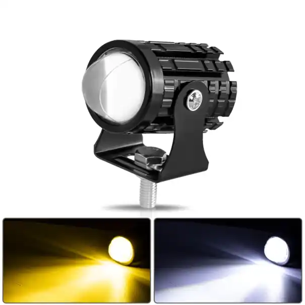 Lampă LED universală pentru motocicletă, 3000 lm, corp din aluminiu, impermeabilă IP67, iluminare de mare putere pentru motocicletă, mers pe timp de zi și de noapte Ofertă