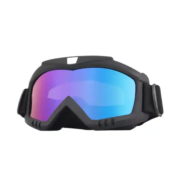 Super ofertă Ochelari de motocross 19 x 10 cm, ochelari anti-vânt și praf cu ramă din sticlă colorată TPU, protecție pentru ochi, pentru motociclism și sport