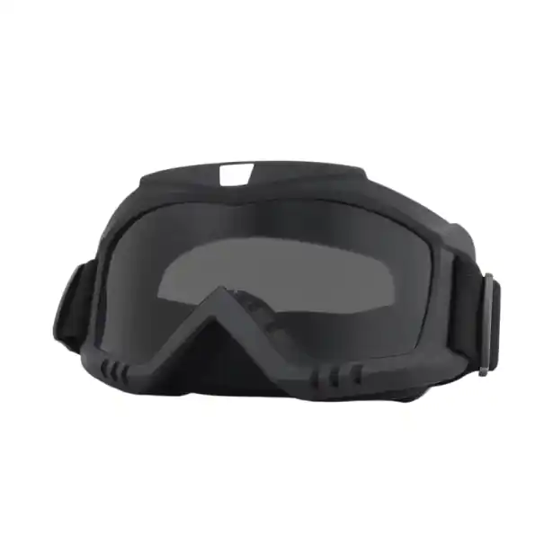 Transport gratuit Ochelari de motocross rezistenți la vânt și praf 19 x 10 cm Sticlă închisă la culoare Ochelari de protecție din polimer TPU flexibil Pentru motociclete și ATV-uri