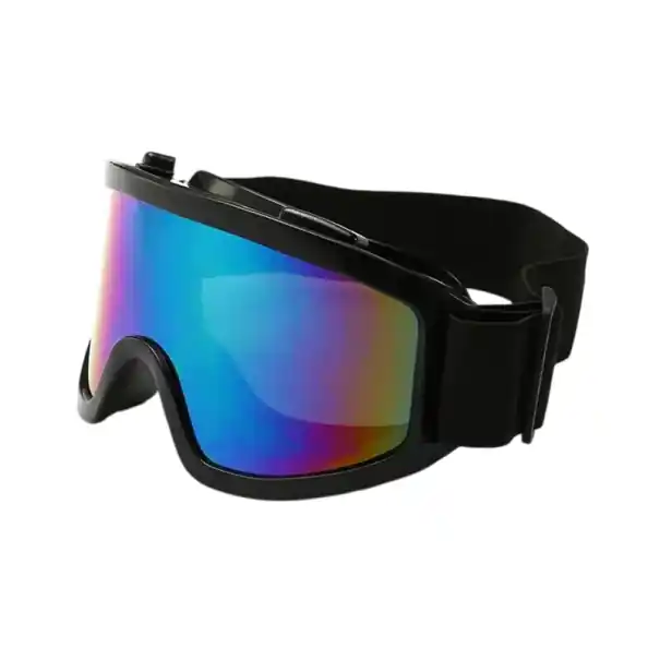 Super ofertă Ochelari de protecție pentru motocicletă cu sticlă colorată 17 x 7,2 cm Ochelari de protecție pentru motocicletă din PC și ABS Ochelari sport rezistenți împotriva vântului și prafului