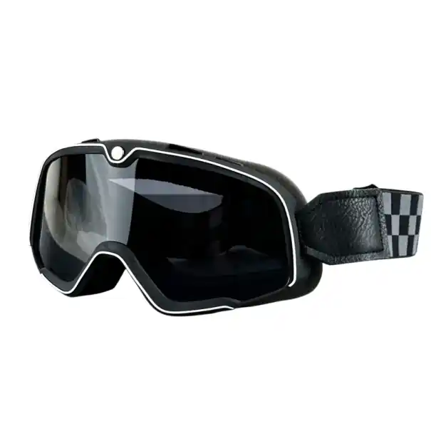 Ochelari de protecție pentru motocicletă cu sticlă închisă la culoare 20 x 9 cm, protecție UV, material PC, împotriva vântului și prafului, ochelari de protecție pentru motociclete și ATV-uri Mai ieftin