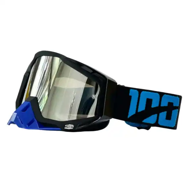 Ochelari de protecție pentru motocicletă cu sticlă transparentă 19 x 11 cm Ochelari de motocicletă cu protecție UV, ramă TPU Ochelari rezistenți la impact pentru șosea și off-road Preț redus