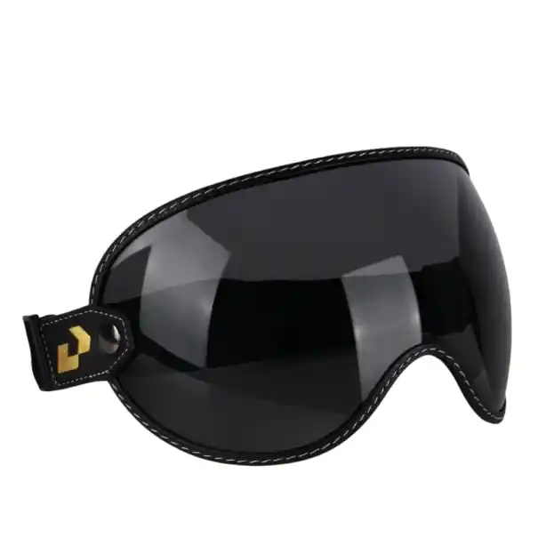 Ochelari de protecție pentru motocicletă, pentru casca deschisă, stil retro, curea reglabilă Preț redus