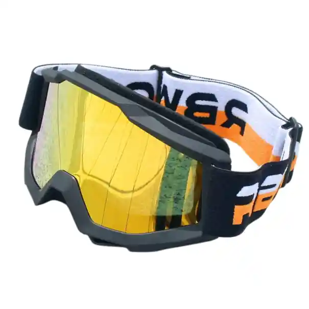 Ochelari de protecție pentru motociclete cu lentile galbene 20 x 10,3 cm Ochelari de motocicletă împotriva vântului și prafului Lentile galbene pentru o vizibilitate mai bună Comandă acum