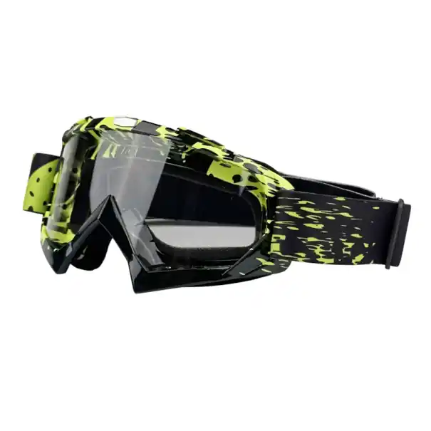 Ochelari de protecție pentru motociclete cu sticlă transparentă 18 x 11 cm Ochelari de motocicletă anti-vânt Ochelari anti-praf pentru condus și sporturi în aer liber Popular