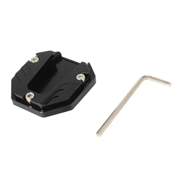 Placă extinsă universală pentru suportul lateral al motocicletei CNC din aluminiu, suport pentru picior colorat 50x50 mm Plată securizată
