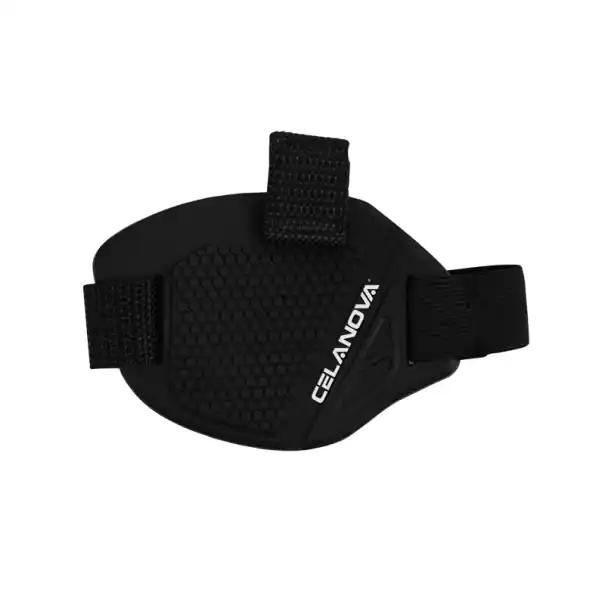 Protecție antiderapantă pentru cizme de motocicletă din cauciuc 8,5 x 11,5 cm cu bandă elastică 30 cm. Protecție împotriva uzurii la schimbarea vitezei. Preț promoțional