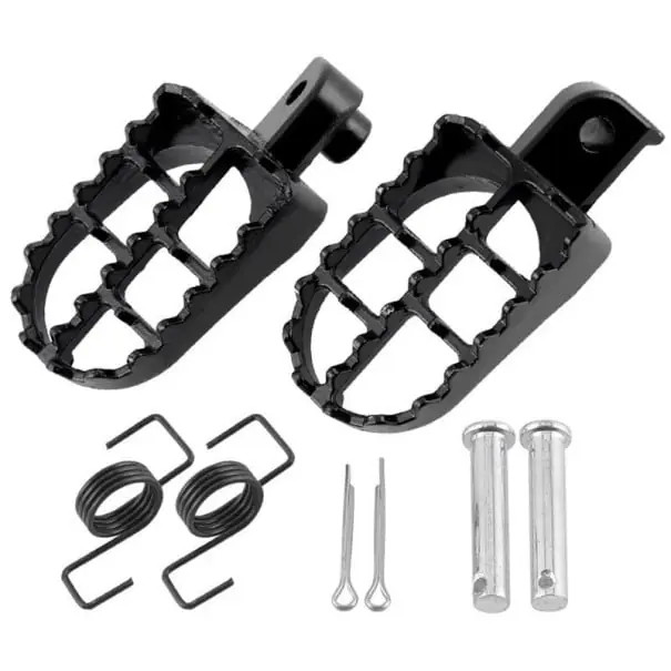 Stupațe pentru motocicletă 80 × 50 mm cu orificiu de montaj de 8 mm din fier pentru Yamaha PW50 PW80 TW200 Honda XR50R CRF50 CRF70 CRF80 CRF100F Transport gratuit