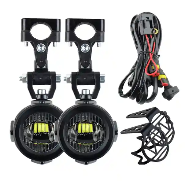 Set de 2 proiectoare de ceață pentru motociclete 20W 2000lm corp din aluminiu lentilă PC IP67 pentru BMW R1200GS F800GS F700GS F650 K1600 Ofertă de sezon