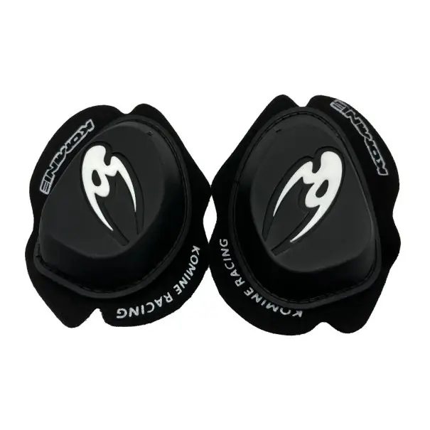 Slidere profesionale negre pentru genunchi 16,5 x 13 cm Cotiere de protecție pentru curse de motociclete Motocross Condus pe drum Echipament de siguranță Reducere specială